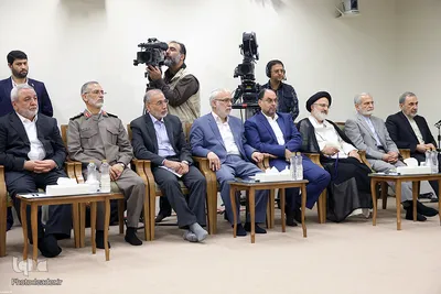 دیدار رئیس‌جمهور و اعضای هیأت دولت