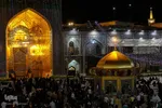 حال و هوای حرم مطهر امام رضا(ع)
