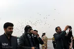 ورود پیکر 10 شهید گمنام به کرمان