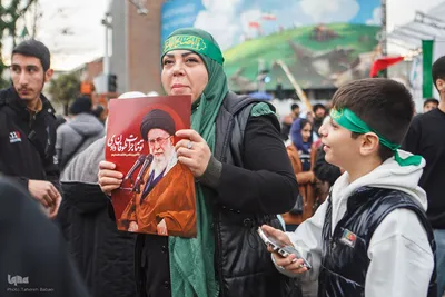 جشن بزرگ نیمه شعبان از میدان هفتم تیر تا ولیعصر (عج)