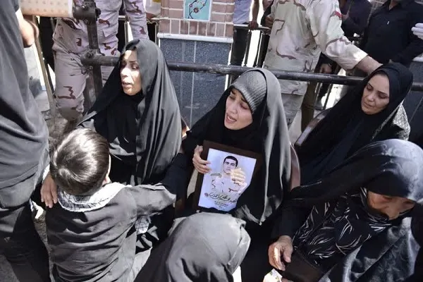«محمد مهدی احمدی» شهید مرزبان بجنوردی در خاک آرام گرفت