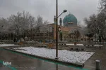 آشتی اصفهان با برف