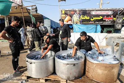 وضعیت تردد در پایانه مرزی شلمچه