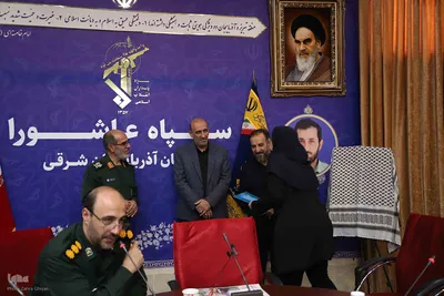 نشست فرمانده سپاه عاشورا با اصحاب رسانه‎