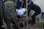 گلباران مزار مطهر شهدای اصفهان