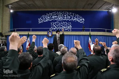 دیدار فرماندهان سپاه با رهبر معظم انقلاب 