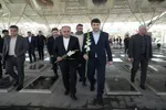 ادای احترام وزیر ارتباطات به شهدا