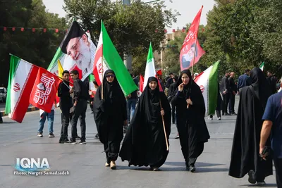 قافله عزاداری رحلت پیامبر اکرم(ص) در اصفهان