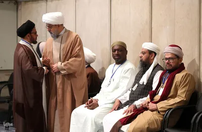 دیدار میهمانان کنفرانس وحدت اسلامی با رهبر معظم انقلاب