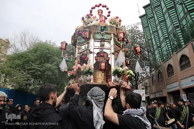مراسم عزاداری تاسوعای حسینی در بازار تهران