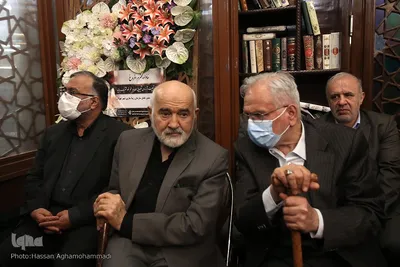 مراسم سومین روز درگذشت مرحوم عماد افروغ،  جامعه‌شناس و نماینده پیشین مجلس شورای اسلامی در مسجد امیر (ع)