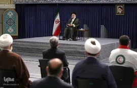 دیدار کارگزاران حج با رهبر انقلاب