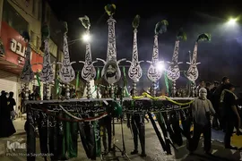 حسینیه ایران؛ عزاداری شب عاشورا در شادگان