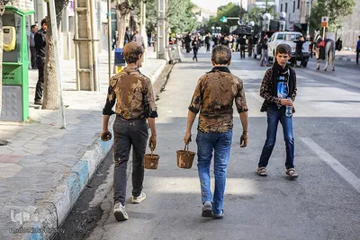 عاشقان حسینی در گل گیران بیجار