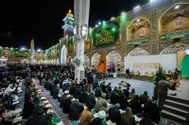 محفل انس با قرآن کریم به مناسبت سالروز ولادت امیرالمومنین حضرت علی (ع)