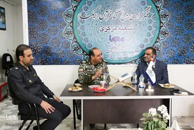 بازدید ارشد نظامی ارتش در استان مرکزی از خبرگزاری ایکنا
