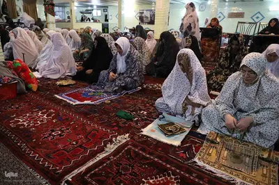 برگزاری مراسم معنوی اعتکاف در مساجد شهرستان اهر