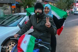 جشن پیروزی تیم ملی در تهران/1