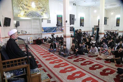 مراسم چهلمین روز شهادت جهادگر انقلابی و خادم قرآنی حجت‌الاسلام سید مهدی تقوی