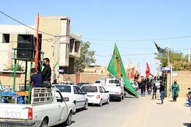 عزاداری خودرویی روز تاسوعا