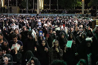 شب بیست و سوم ماه مبارک رمضان-گلزار شهدای کرمان‎‎
