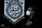 مراسم عزاداری شب سوم محرم در حرم علی ابن حمزه(ع)