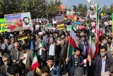 راهپیمایی ۱۳ آبان‌ماه در یاسوج برگزار شد