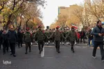 مراسم تشییع پیکر اسفندیار قره‌باغی 18 اذر ماه تبریز‎‎