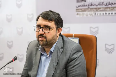 نشست خبری غرفه مجازی کتاب دفاع مقدس