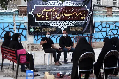 مراسم عزاداری چهارمین روز محرم در آستان مقدس امامزادگان عینعلی و زینعلی(ع)