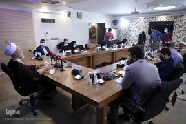 نشست رسانه ای آیت الله علیرضا اعرافی، نامزد انتخابات میان دوره ای مجلس خبرگان رهبری