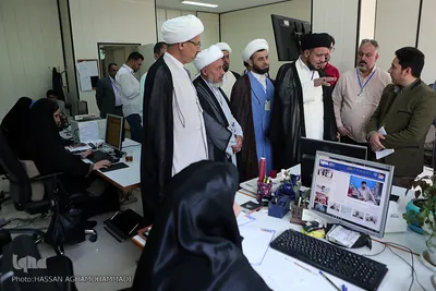 بازدید هیات فعالان قرآنی استان بصره عراق از ایکنا