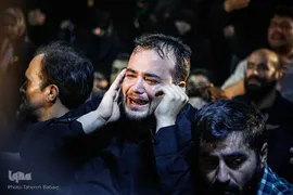 وداع با پیکر شهید مدافع حرم «بهرام مهرداد» در معراج شهدای تهران
