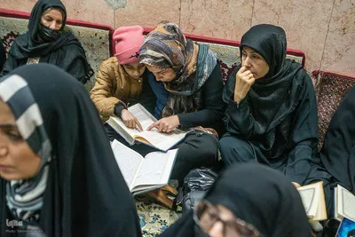 محفل قرآن در مسجد ابوذر تهران