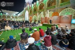 Gema Lantunan Qori Makam Suci Razavi di Majelis Alquran Najaf