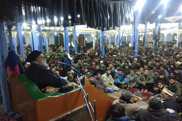 برپایی مراسم عزاداری 28 صفر در کشمیر هند