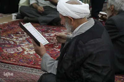 مراسم ختم آیت الله یکتایی(ره) در زنجان