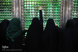 مراسم بزرگداشت چهل‌وسومین سالگرد ورود امام خمینی(ره) به میهن اسلامی در حرم مطهر  بنیانگذار جمهوری اسلامی