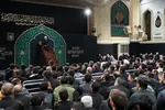 برگزاری مراسم عزاداری شب شهادت حضرت زهرا(س) در حسینیه امام خمینی(ره)