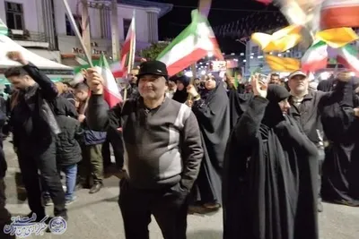 مردم انقلابی بابلسر در چهل و هفتمین اجتماع شبانه مردمی