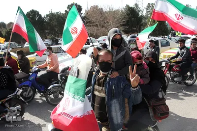 متفاوت ترین راهپیمایی 22 بهمن در یزد‎