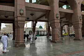 زائران بین‎المللی مدینه پیش از اعزام به مکه