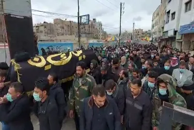 Damaskus nimmt Abschied von Allamah Sayyid Hussein Ali al-Raja
