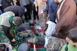 تشییع و تدفین پیکر پاک و مطهر شهید گمنام در اهر