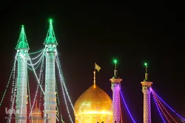 حرم مطهر و نورانی کریمه اهل بیت(ع)، حضرت فاطمه معصومه(س) در شهر مقدس قم