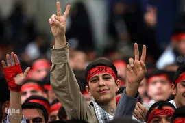 دیدار نوجوانان و جوانان عازم راهیان نور با مقام معظم رهبری