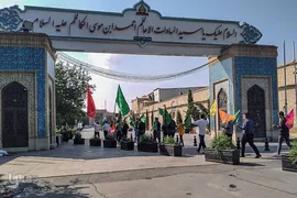 پیاده روی هیئت سه شنبه های مهدوی به سمت شاهچراغ(ع)‎‎
