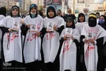 مراسم تشییع پیکر مطهر روحانی شهید مدافع امنیت در شیراز