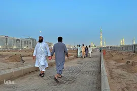 زائران بین‎المللی مدینه پیش از اعزام به مکه