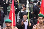 تشییع پیکر مطهر دو شهید گمنام در ملایر